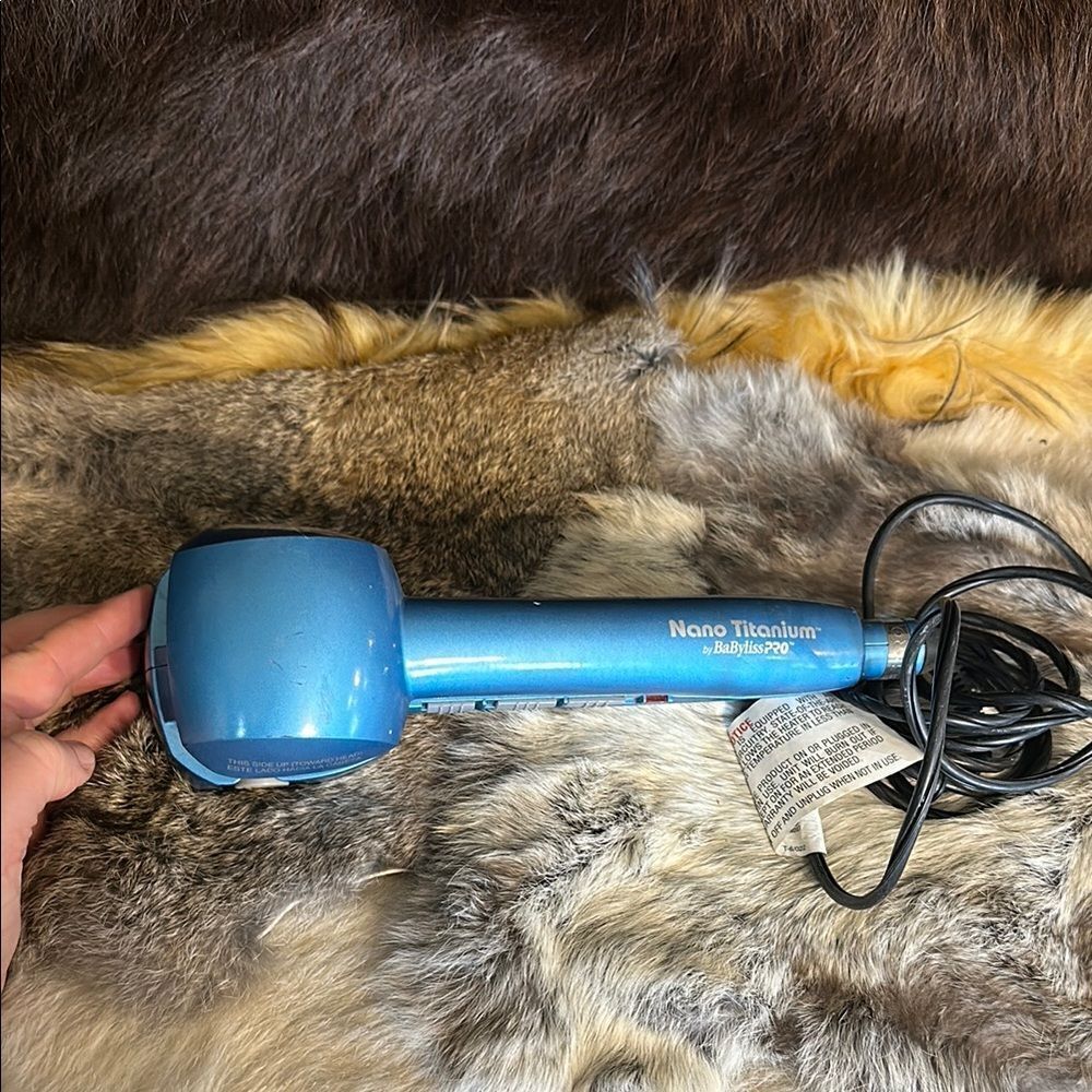 Nano titanium, heated hair tool (6022A)
